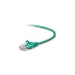 Belkin Components 2ft Cat5e Snagless Patch Cable Green (A3L791-02-GRN-S)
