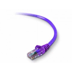 Belkin Components 20ft Cat5e Snagless Patch Cable Purple (A3L791-20-PUR-S)