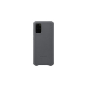 Samsung Galaxy S20+ Leather Cover, Gray (EF-VG985LJEGUS)