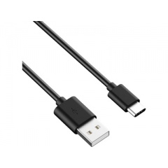 Axiom Usb 3.0-a To Usb-c Round Cable 3ft (USBAMUSBCMR-AX)