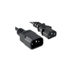 Enet Solutions C13 To C14 10ft Black Pwr Extension Cord (C13C14-10F-ENC)