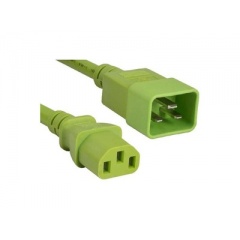 Enet Solutions C13 To C20 6ft Green Power Cord (C13C20-GN-6F-ENC)