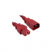 Enet Solutions C14 To C15 6ft Red Pwr Extension Cord (C14C15-RD-6F-ENC)