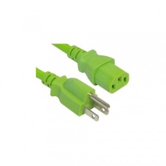 Enet Solutions 5-15p To C13 4ft Green Power Cord (N515-C13-GN-4F-ENC)