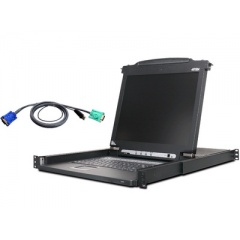 Aten 16 Port 17in. Lcd Kvm Switch W/ Cables (CL1016MUKIT)