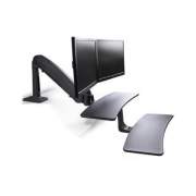 Peripheral Logix Dual Monitor Sit Stand Desk Riser (S2S-CP2)