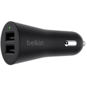 Belkin Components Boost Up 2-port Car Charger (F8M930BTBLK)