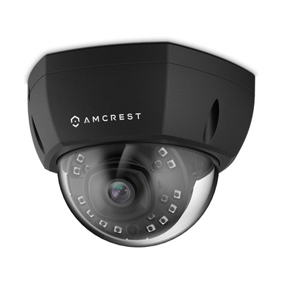 Amcrest Industries 4mp Black Vandal Poe Dome Ip Camera With (IP4M-1028EB)