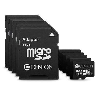 Centon Electronics Centon Mp Essential Micro Sdhc Card,uhs1 (S1-MSDHU1-16G-5-B)