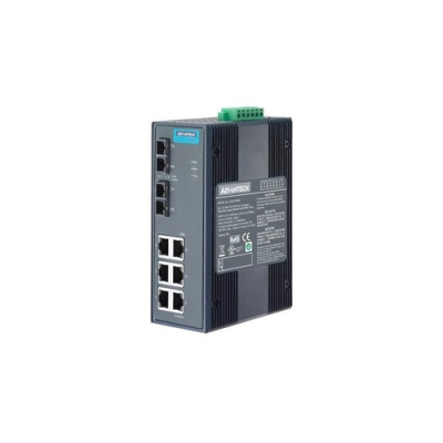 B+B Smartworx 6g+2g Sm Unmanaged Ethernet Switch W/ Wi (EKI-2728SI-AE)