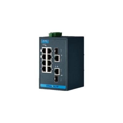 B+B Smartworx 8fe+2g Ind. Switch With Ethernet/ip, W/t (EKI-5629CI-EI-AE)