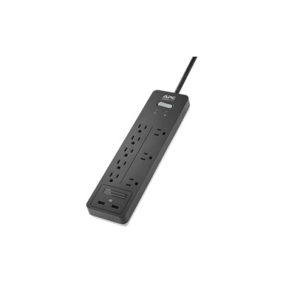 APC 8 Outlets W/ 2 Usb Charging Ports 120v (PH8U2)