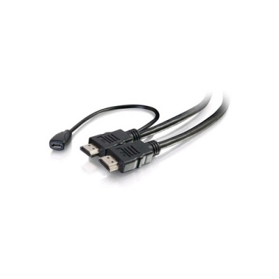 C2G 10ft 4k Hdmi Cable With Power Inserter (56791)