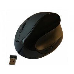 Ergoguys Black Ergonomic Wireless Vertical Mouse (EM011-BKW)