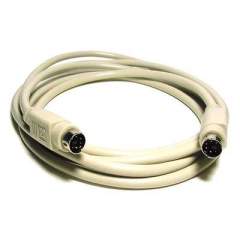 Monoprice Ps/2 Mdin-6 Male To Male Cable 25ft (2538)