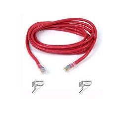 Belkin Components Cat5e Patch Cable Rj45m/rj (A3L791-12-RED)