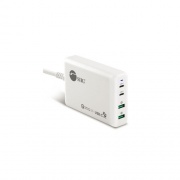 SIIG Dual Usb-c Pd & Qc 3.0 Charger White (AC-PW1P11-S1)