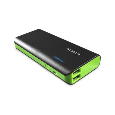 A Data Adata Power Bank Black Green Apt100 m 5v Cbkgr Bluedogsupplies Com