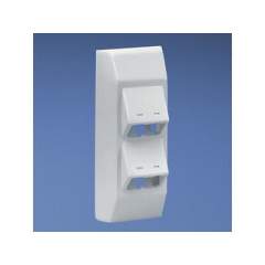 Accu-Tech Snapon Hinged Data Cover Ivory (T45HDBEI)