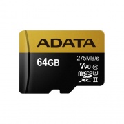 A-Data Adata 64gb Premier Micro Sdhc W/ Adaptor (AUSDX64GUII3CL10-CA1)