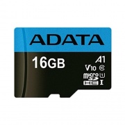 A-Data Adata 16gb Premier Micro Sdhc W/ Adaptor (AUSDH16GUICL10A1-RA1)