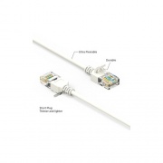 Micropac Technologies 0.5ft Cat6a Utp Senb Cable 28awg White (C6A-SL-0.5-WHB)