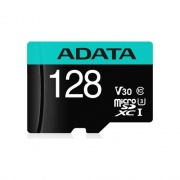 A-Data Adata 128g Microsdxc Uhs-i U3 Class 10 (AUSDX128GUI3V30SA2-RA1)