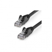 Startech.Com 20ft (6m) Cat6 Ethernet Cable - Lszh (low Smoke Zero Halogen) - 10 Gbe100w Poe Rj45 Utp Patch Cord Snagless With Strain Relief - Black, Etl Verified (N6LPATCH20BK)