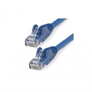 Startech.Com 20ft (6m) Cat6 Ethernet Cable - Lszh (low Smoke Zero Halogen) - 10 Gbe100w Poe Rj45 Utp Patch Cord Snagless With Strain Relief - Blue, Etl Verified (N6LPATCH20BL)