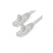 Startech.Com 25ft (7.6m) Cat6 Ethernet Cable - Lszh (low Smoke Zero Halogen) - 10 Gbe100w Poe Rj45 Utp Patch Cord Snagless With Strain Relief - Gray, Etl Verified (N6LPATCH25GR)