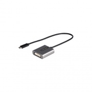 Startech.Com Usb C To Dvi Adapter - 1920x1200p Usb-c To Dvi-d Adapter Dongle - Usb Type C To Dvi Display/monitor - Thunderbolt 3 Compatible - 12inch Attached Cable (CDP2DVIEC)