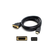 Add-On 12ft Hdmi/dvi-d M/m Black Adapter Cbl (HDMI2DVID12F)