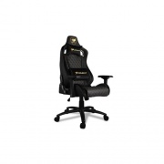 Compucase Premium Gaming Chair, Faux Suede Black (ARMOR-S ROYAL)