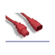 Micropac Technologies C14/c15 Power 14awg Red 8ft (BG10W1-1514-08-RD)