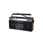 Supersonic 4 Band Bluetooth Radio & Cassette Player (SC-3201BT WD)