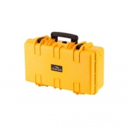 Monoprice Pure Outdoor By Weatherproof Hard Case With Customizable Foam_ 22 X 14 X 8 In_ Yellow (39019)