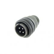 Accu-Tech Circular Mil Spec Connector St Plug 4p Size 12 Not For New Design (MS3106A18-10P)