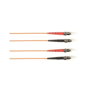 Black Box Om4 Mm Fo Patch Cbl Duplx Plenum Or Stst (FOCMPM4-007M-STST-OR)
