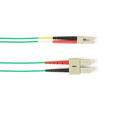 Black Box 10 Gig Mm Fo Patch Cbl Duplx Pvc Gn Sclc (FOCMR10-007M-SCLC-GN)