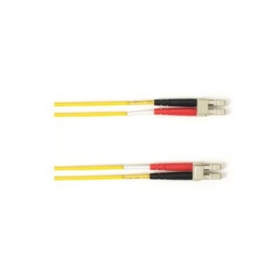 Black Box 62.5 Mm Fo Patch Cable Duplx, Lszh, Yl, Lclc (FOLZH62-030M-LCLC-YL)