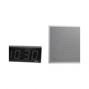 Valcom Ip Lay-in 2 X 2 Ceiling Speaker + 4-digit Digital Clock Kit (VIP-4122-D44-IC)