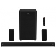 Monoprice The Sb-600 Dolby Atmos 5.1.2 Soundbar Delivers A True And Powerful Dolby Atmos Home Theater Experience (42034)
