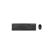 Targus Antimicrobial Fullsize Keyboard And Comfort Mouse Bundle Akb864 + Amb582 Black (AKM618AMUS)