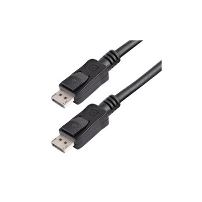 Startech.Com 6 Ft Certified Displayport 1.2 Cable With Latches M/m - Displayport 4k With Hbr2 Support - High Resolution Dp Cable - Dp To Dp Cable (DISPLPORT6L10PK)