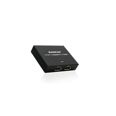 Iogear 2-port 8k Displayport 1.4 Switch (GDP14SW2)