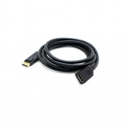 Add-On 6ft Displayport 1.2 M/f Black Cable (DISPLAYPORTMF6F)