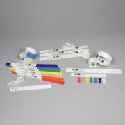 Zebra DT Pediatric Adhesive Wristband, Polypropylene/Polyester (2.75" x 0.875" Label) (1" Core) (ZBRFID-PED-L3-1-200T)