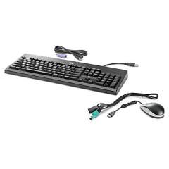 HP USB PS2 Washable Keyboard and Mouse (BU207AT#ABA)